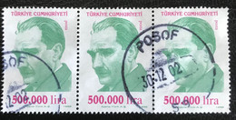 Türkiye Cumhuriyeti - Turkije - C11/20 - (°)used - 1999 - Michel 3199 - Kemal Mustafa Atatürk - POSOF - Used Stamps
