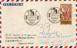 Spain - 1959, The 300th Anniversary Of The Pyranean Treaty (Cover Real Circulated) - 1931-....