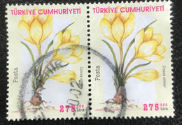 Türkiye Cumhuriyeti - Turkije - C11/20 - (°)used - 2000 - Michel 3245 - Krokus - Used Stamps