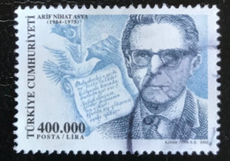 Türkiye Cumhuriyeti - Turkije - C11/21 - (°)used - 2002 - Michel 3305 - Persoonlijkheden - Used Stamps