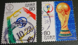 Nippon - Japan - 2002 - Michel 3349 - Gebruikt - Used - Wereldkampioenschap Voetbal - Japan / Zuid-Korea - Oblitérés