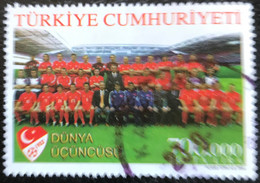 Türkiye Cumhuriyeti - Turkije - C11/21 - (°)used - 2002 - Michel 3318 - WK Voetbal - Gebruikt