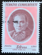 Türkiye Cumhuriyeti - Turkije - C11/21 - (°)used - 1996 - Michel 3076 - Kemal Atatürk - Usati