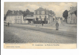 Longjumeau - La Route De Versailles - édit. Bouthier 20 + Verso - Longjumeau