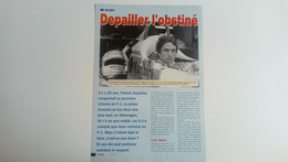 Coupure De Presse Patrick DEPAILLER - Pilote De Course Automobile - Automobile - F1