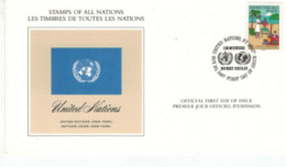 Nations-Unies - "Vaccinez Tous Les Enfants" - 1er Jour Oblitéré N° 510 De 1987 - Brieven En Documenten
