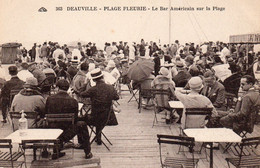 Deauville - Le Bar Américain Sur La Plage - Deauville