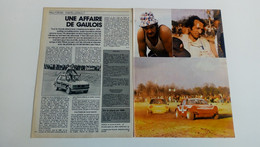 Coupure De Presse Rallycross CHATELLERAULT De 1978 - Sonstige & Ohne Zuordnung