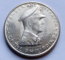 Peso 1947 Filipinas (Douglas Arthur) Silver UNC - Philippines