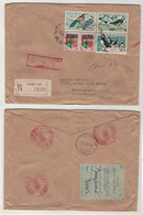 France // 1960-1969 // Lettre Recommandée Pour La Suisse 1961 - Covers & Documents