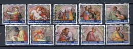 VATICAN: CHAPELLE SIXTINE -  N° Yvert 891/894+986/900+902 Obli. - Used Stamps