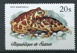 GUINEE Tortue Turtle, Tortuga Yvert N°602 Neuf Sans Charniere. MNH - Ranas