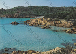 CARTOLINA  PICCOLO ROMAZZINO,SASSARI,SARDENIA,COSTA SMERALDA,MARE,SPIAGGIA,ESTATE,VACANZA,BELLA ITALIA,NON VIAGGIATA - Sassari