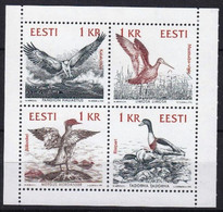 ESTONIE Oiseaux, Birds, Vögel, Aves. Yvert N° 202/05 ** Neuf Sans Charniere MNH - Eenden