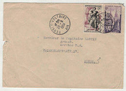 France // 1950-1959 // Lettre Pour La Suisse 20.08.1954 - Cartas & Documentos