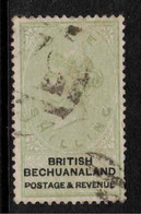 BECHUANALAND 1888 1/- Green And Black SG 15 U #BVL18 - 1885-1895 Colonia Britannica