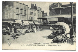 CLERMONT FERRAND - Place Saint Pierre - Marché - Clermont Ferrand