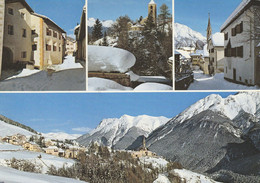 Sent Im Engiadina (Engadin), Mehrbildkarte - Sent