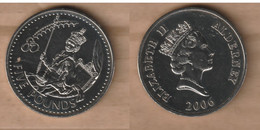 ALDERNEY  5 Pounds - (80th Anniversary)  Copper-nickel • 28.28 G • ⌀ 38.61 Mm   KM# 132      OPN-22 - Channel Islands