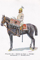 AK  Preussen 1914 - Gardes Du Corps - Potsdam Kesselpauker In Paradeuniform - Sonderstempel Tag Briefmarke 1943 (61244) - Uniformes