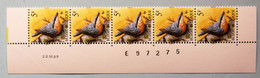 Sittelle  5 F   Bande Datée 22 12 89  H3 Pli Coin Inférieur Gauche - 1985-.. Vogels (Buzin)