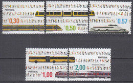 PORTUGAL  2891-2895, Postfrisch **, Öffentliche Verkehrsmittel, 2005 - Treinen