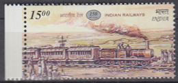 INDIEN  1899, Postfrisch **, 150 Jahre Eisenbahn In Indien, 2002 - Trenes