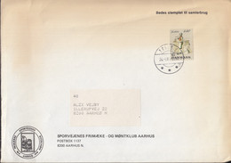DÄNEMARK 948, EF, NORDEN: Volkstrachten, Gestempelt: Aarhus 24.8.1989 - Cartas & Documentos