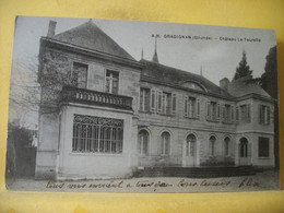 33 5802 VUE INCONNUE SUR DELCAMPE. CPA 1919 - 33 GRADIGNAN - CHATEAU LA TOURELLE. - Gradignan