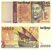 PORTUGAL 10000 ESCUDOS CH.2, P191 - 12/02/1998, "Infante D. Henrique" Navigator Serie, UNC - Portugal