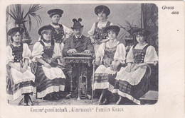 QS - Konzertgesellschaft  « ALMRAUSCH » Familia Knack - 1907 - Musique