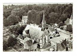 37 INDRE ET LOIRE BEAUMONT LES RONCE L'Eglise EN AVION AU DESSUS DE... Plan Peu Courant - Beaumont-la-Ronce