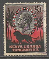 KENYA OUGANDA TANGANIKA  N° 49 OBL - Kenya & Uganda