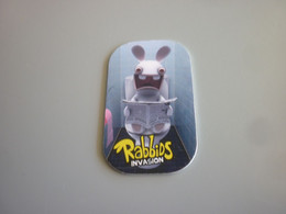 Rabbids Invasion Greek Edition Metal Tag Card #5 (toilet Wc Newspaper) - Other & Unclassified