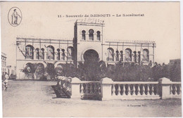 DJIBOUTI - LE SECRETARIAT - SOUVENIR DE 1920 - Djibouti