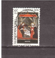 LUSSEMBURGO 1978 NATALE NATIVITE - Oblitérés