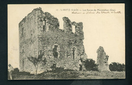 CPA: 95 - St-WITZ - LES RUINES DE MONTMÉLIAN - Saint-Witz