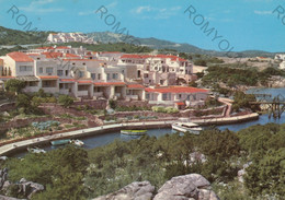 CARTOLINA  PORTO CERVO,SASSARI,SARDEGNA,COSTA SMERALDA,MARE,SOLE,VACANZA,ESTATE,BARCHE,BELLA ITALIA,VIAGGIATA 1967 - Sassari