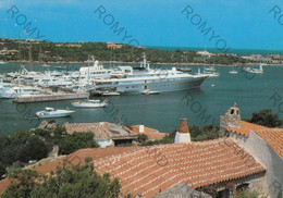 CARTOLINA  PORTO CERVO,SASSARI,SARDEGNA,COSTA SMERALDA,MARE,SOLE,VACANZA,ESTATE,BARCHE,BELLA ITALIA,NON VIAGGIATA - Sassari