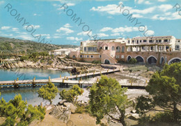 CARTOLINA  PORTO CERVO,SASSARI,SARDEGNA,COSTA SMERALDA,VACANZA,MARE,ESTATE,BARCHE A VELA,BELLA ITALIA,VIAGGIATA 1966 - Sassari