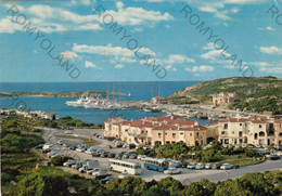 CARTOLINA  PORTO CERVO,SASSARI,SARDEGNA,COSTA SMERALDA,VACANZA,MARE,ESTATE,BARCHE A VELA,BELLA ITALIA,VIAGGIATA 1975 - Sassari