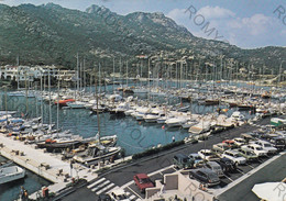 CARTOLINA  PORTO CERVO,SASSARI,SARDEGNA,COSTA SMERALDA,VACANZA,MARE,ESTATE,BARCHE A VELA,BELLA ITALIA,VIAGGIATA 1979 - Sassari