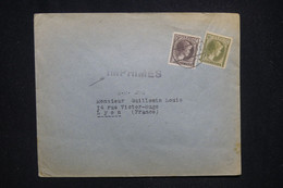 LUXEMBOURG - Enveloppe En Tarif "Imprimés " Pour La France En 1939 - L 130292 - Covers & Documents