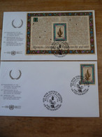 (6) UNITED NATIONS -ONU - NAZIONI UNITE - NATIONS UNIES * FDC 1988  * Universal Declaration Of Human Rights - Storia Postale