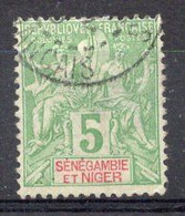 Sénégambie Niger N°4 Oblitéré TB Cote 8€00 - Gebruikt