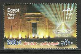 Egypt - 2010 - ( Sound & Light - Edfu Temple ) - Pharaohs - MNH (**) - Unused Stamps