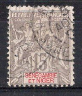 Sénégambie Niger N°6 Oblitéré TB Cote 17€00 - Used Stamps