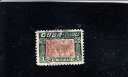 CUBA  1953 - Yvert  386°  -  Marti -.- - Usados