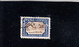 CUBA  1953 - Yvert  389°  -  Marti -.- - Used Stamps