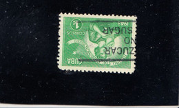 CUBA  1948 - Yvert   313A° - Comunicazioni -.- - Usati